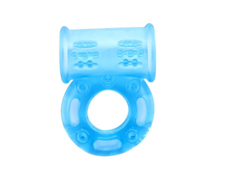 Anillo Vibrador para el Pene Bull Ring Azul