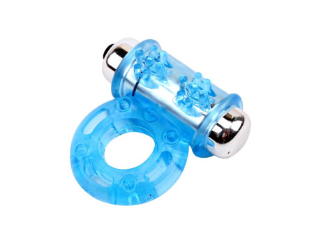 Anillo Vibrador para el Pene Bull Ring Azul