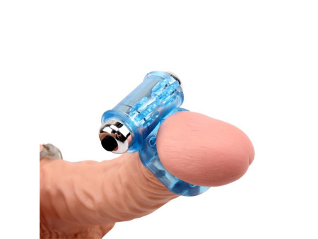 Anillo Vibrador para el Pene Bull Ring Azul