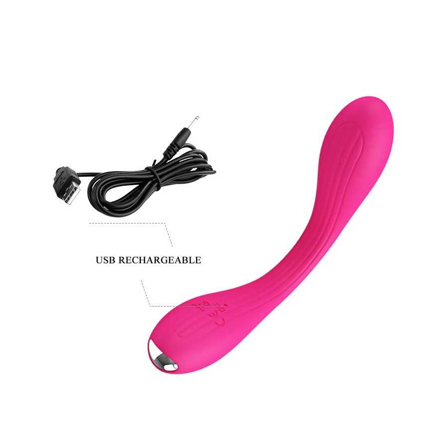 Yedda Vibrador con Esqueleto Punto G Rosa