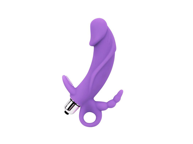 Estimulador Venus 47 x 37 cm Silicona Purpura Estimulador Venus 47 x 37 cm Silicona Purpura