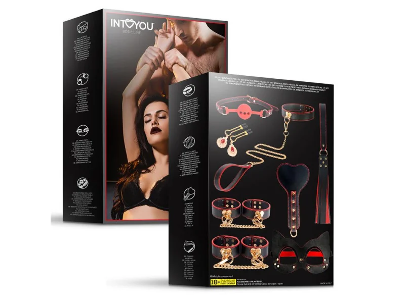 Set de Bondage 8 Pz Set de Bondage 8 Pz