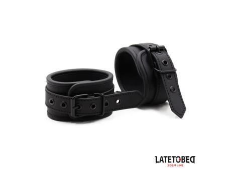 Esposas con Cadena Negro Solido