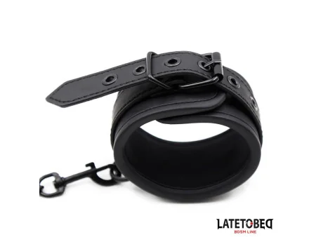 Esposas con Cadena Negro Solido