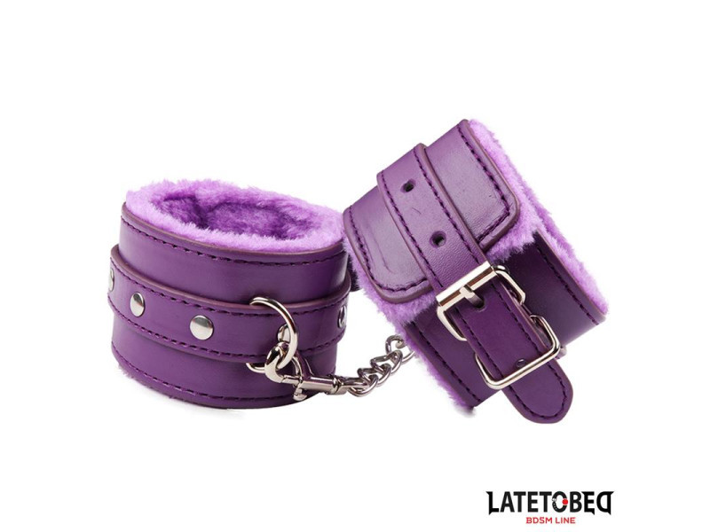 Esposas para Tobillos con Pelo Puprura