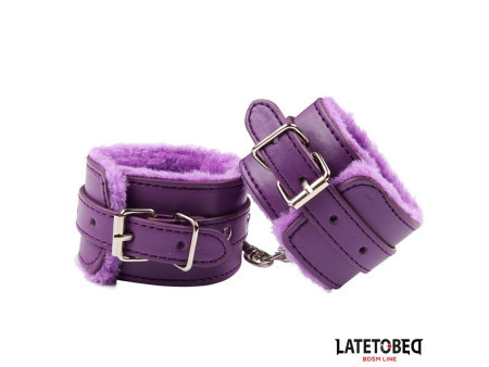 Esposas para Tobillos con Pelo Puprura