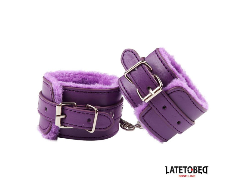Esposas para Tobillos con Pelo Puprura