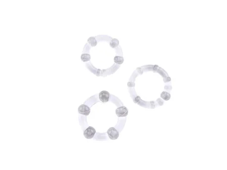Anillos para el Pene Beaded Transparente Anillos para el Pene Beaded Transparente