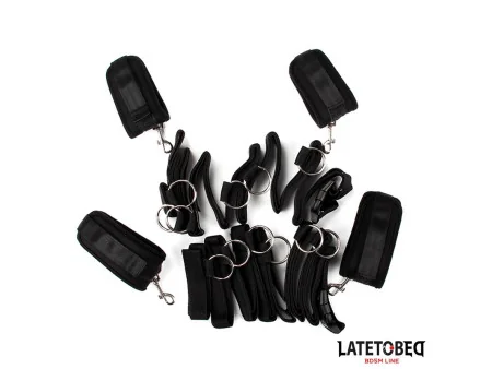 Ataduras para la Cama con 4 Enganches