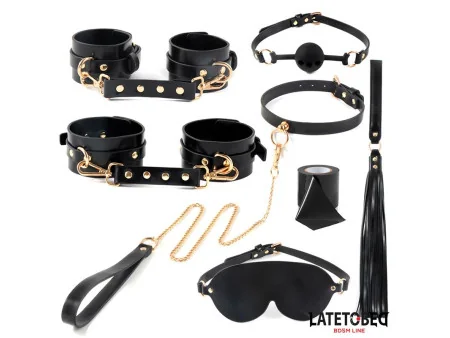 Kit de Bondage 8 Pz con Bolsa de Almacenaje