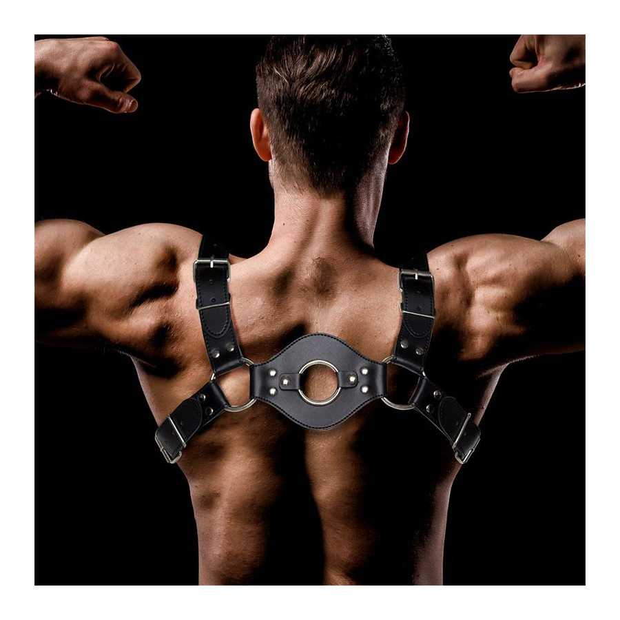 Quovis Arnes Masculino para Bondage Cuero Vegano