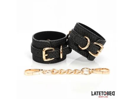 Esposas para Tobillo con Cadena Dorada