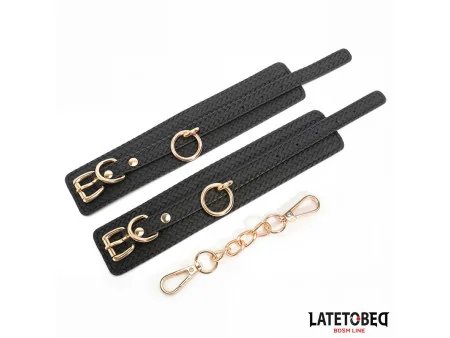 Esposas para Tobillo con Cadena Dorada
