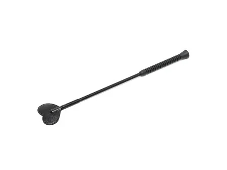 Fusta Cuero Negro 50 cm