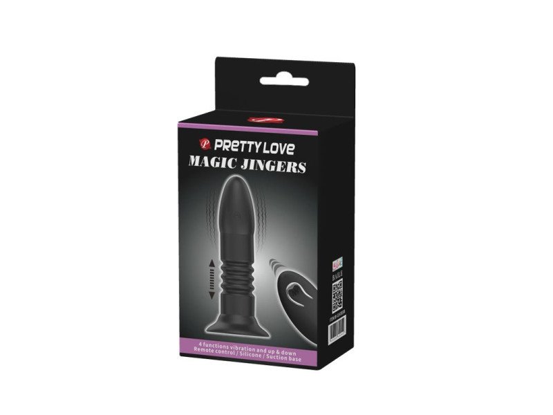 Plug Anal Magic Jinger Movimiento Telescopico