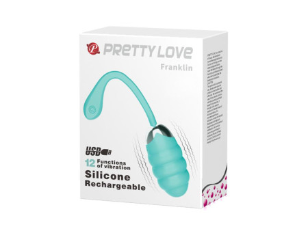 Huevo Vibrador Franklin USB Silicona
