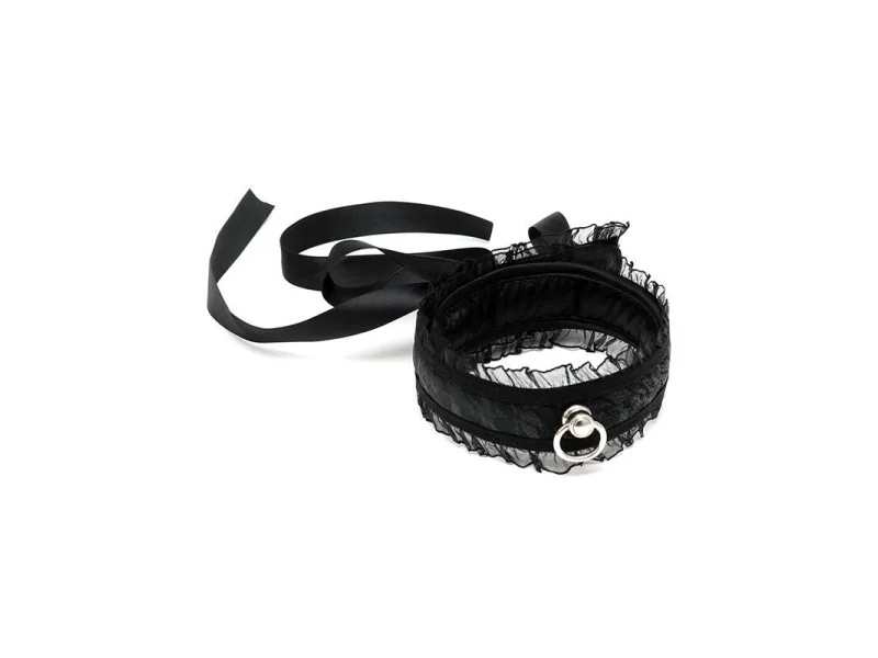 Collar de Saten Negro