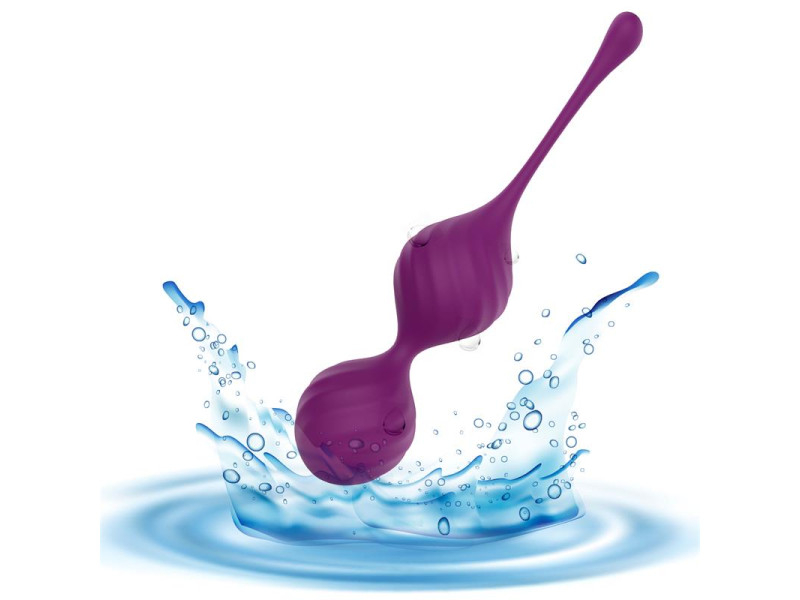 Taylor 20 Bolas Kegel Silicona Purpura