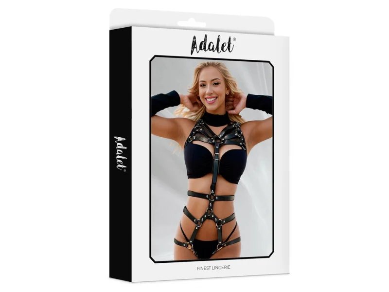 Kianna Teddy Tipo Arnes Cuero Vegano Talla Unica