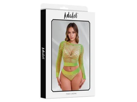 Yara Set de 2 Piezas Amarillo Neon Talla Unica