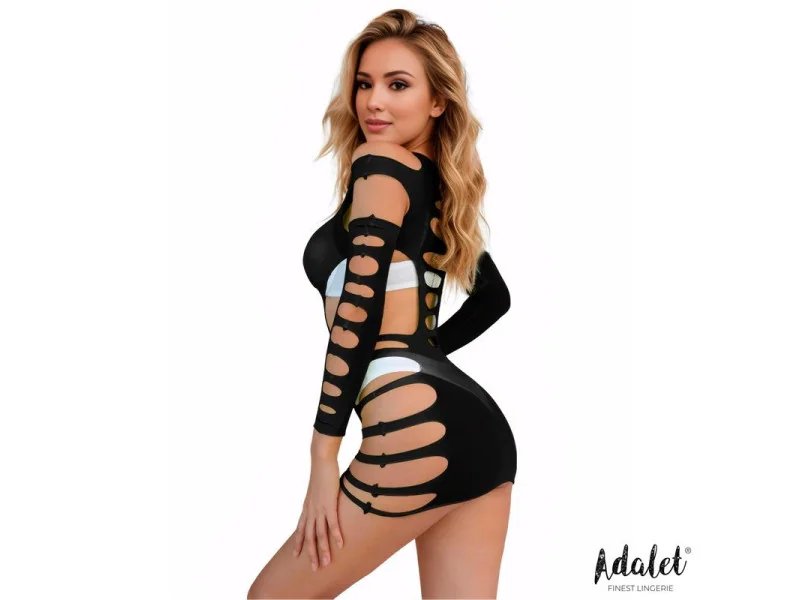 Willow Vestido Hollow out Negro Talla Unica