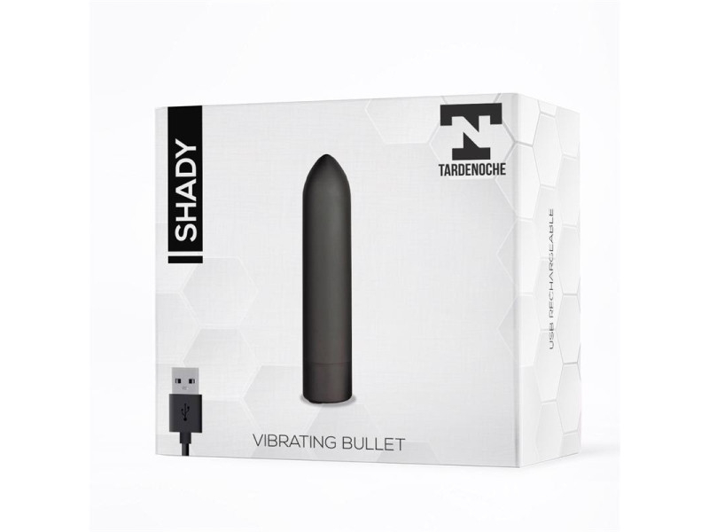 Shady Bala Vibradora Recargable USB Impermeable