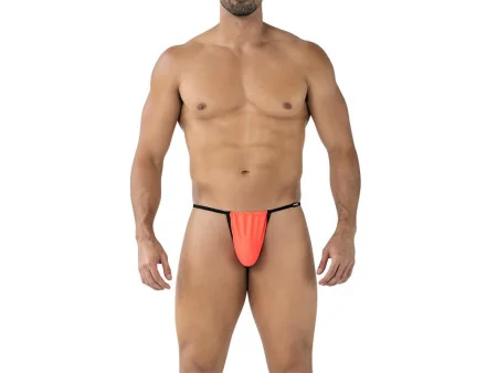 C4MSPX04 Tanga Fluo Pouch Tangerine