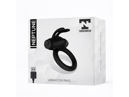 Neptune Anillo Vibrador Silicona Recargable USB