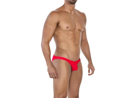 C4MSPXBUL01 Calzoncillo Bulge Cintura Baja Scarlet