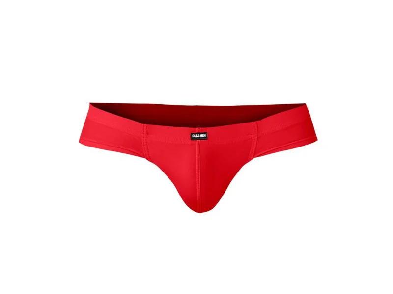 C4MSPX22 Calzoncillo Cheeky Brief Scarlet