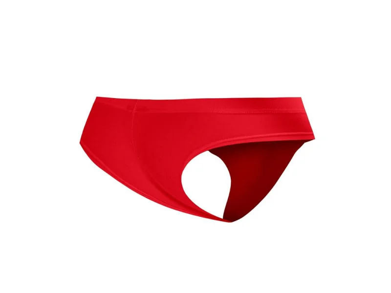 C4MSPX22 Calzoncillo Cheeky Brief Scarlet