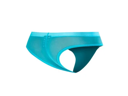 C4MSPX22 Calzoncillo Cheeky Brief Turquesa
