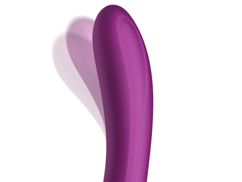 No Two Vibrador Movimiento Finger y Rueda Estimuladora