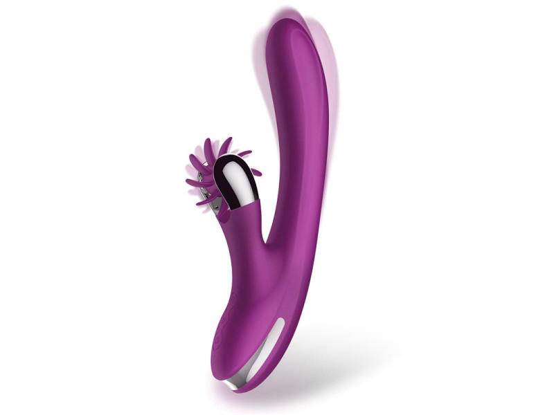 No One Vibrador con Rueda Estimuladora
