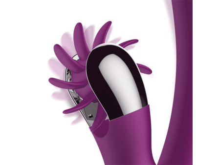 No One Vibrador con Rueda Estimuladora