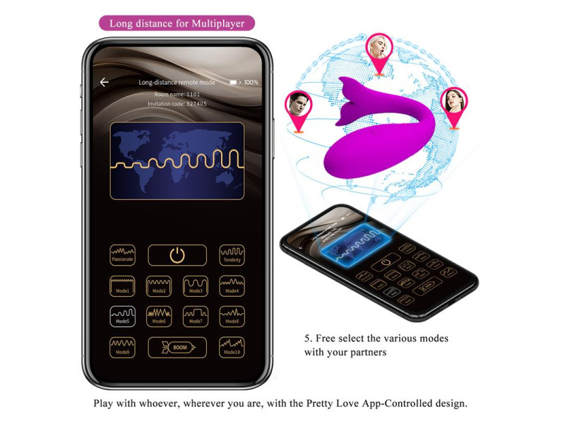 Jayleen Estimulador con Control APP