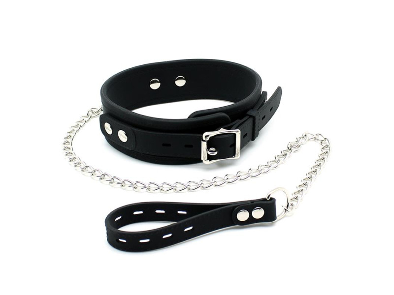 Collar con Correa Silicona