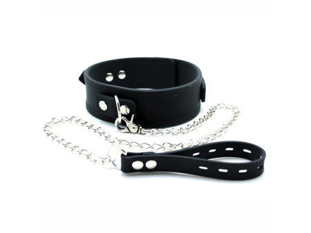 Collar con Correa Silicona