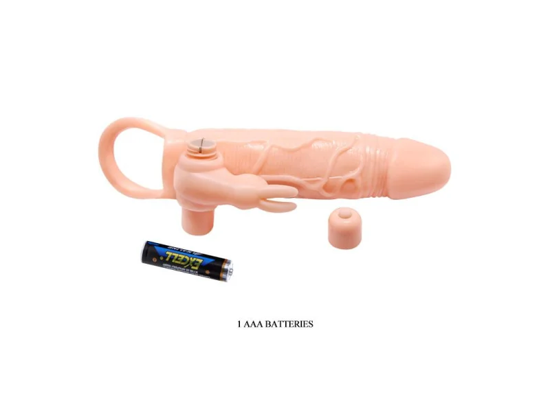 Brave Man Funda para el Pene con Vibracion