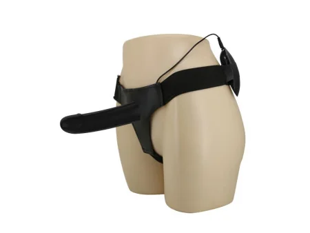 Arnes con Dildo Hueco con Vibracion Vito