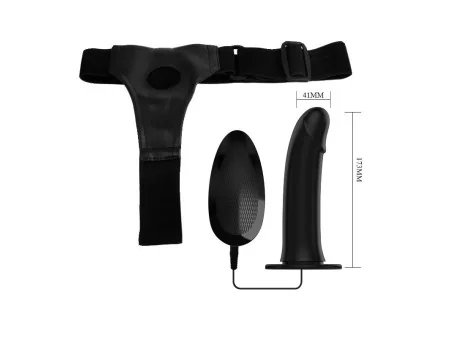 Arnes con Dildo Hueco con Vibracion Vito