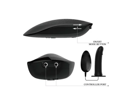 Arnes con Dildo Hueco con Vibracion Vito