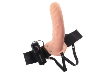 Arnes con Dildo Hueco y Vibracion 8
