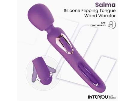 Salma Masajeador con Flipping Tongue y Vibracion con App