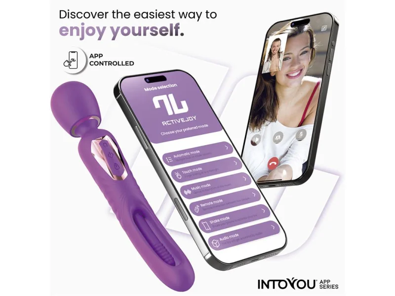 Salma Masajeador con Flipping Tongue y Vibracion con App