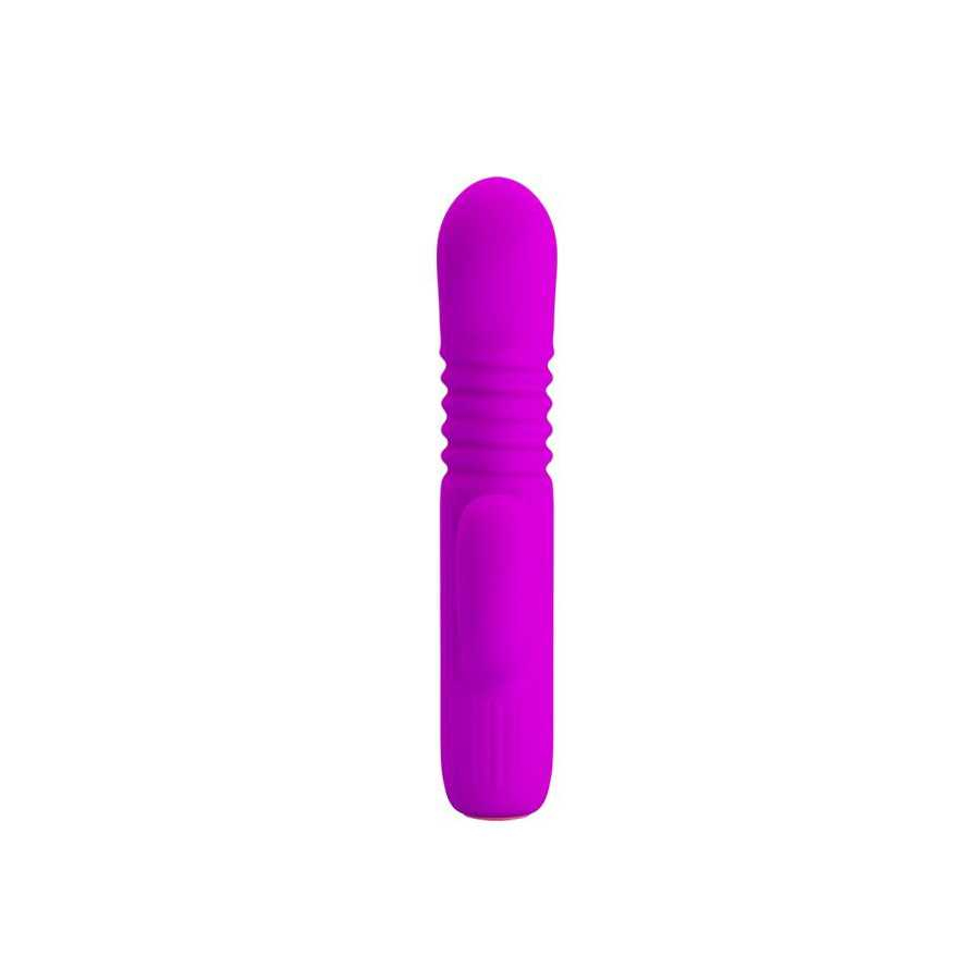 Leopold Vibrador con Funcion de Movimiento USB Silicona