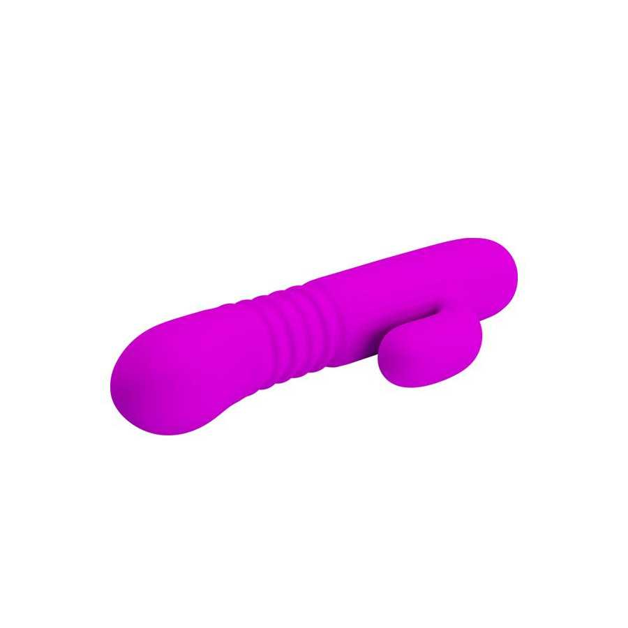 Leopold Vibrador con Funcion de Movimiento USB Silicona