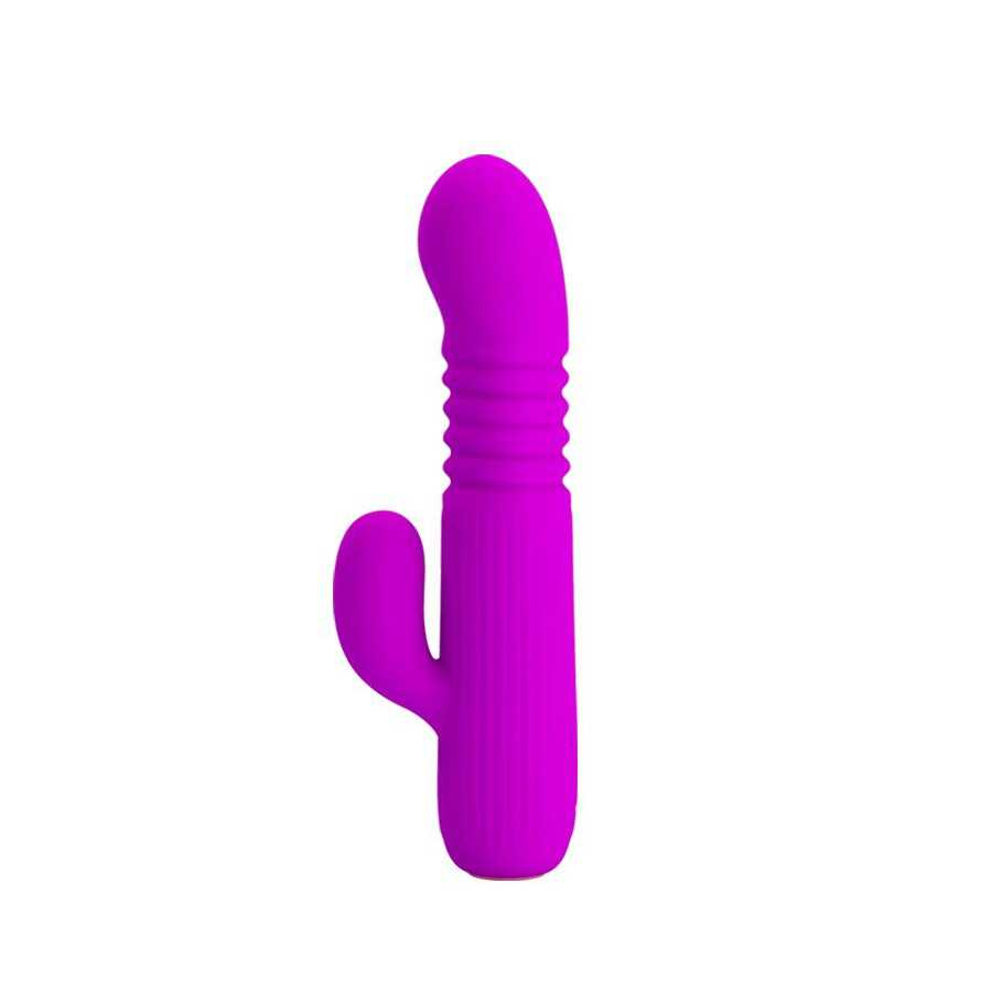 Leopold Vibrador con Funcion de Movimiento USB Silicona