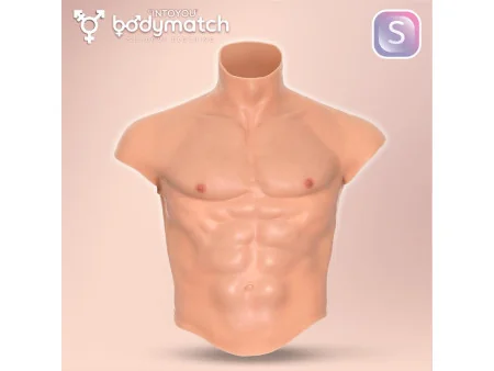 Boomax Traje Torso Masculino Hiperrealista Silicona Liquida Talla S