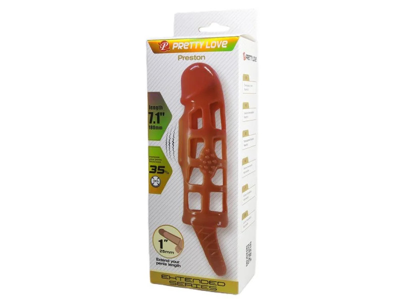 Preston Funda para el Pene con Vibracion